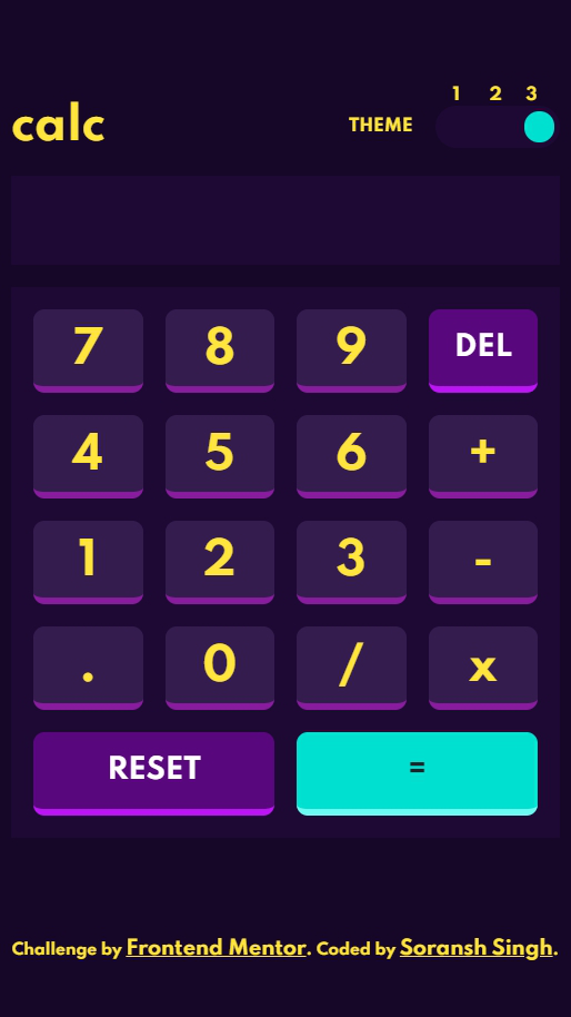 Calculator screenshot